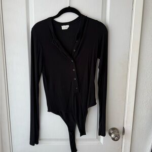Clyque Black Bodysuit